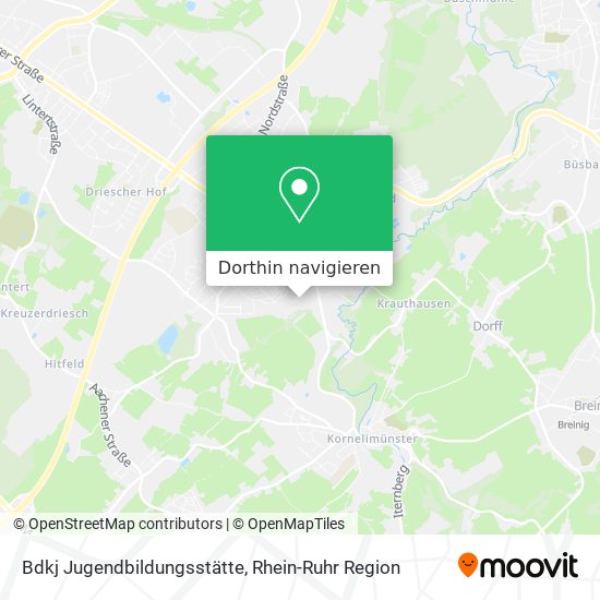 Bdkj Jugendbildungsstätte Karte