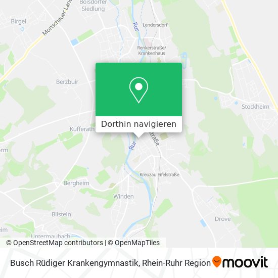 Busch Rüdiger Krankengymnastik Karte