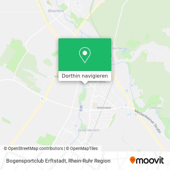 Bogensportclub Erftstadt Karte