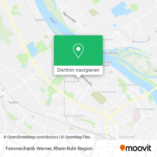 Feinmechanik Werner Karte