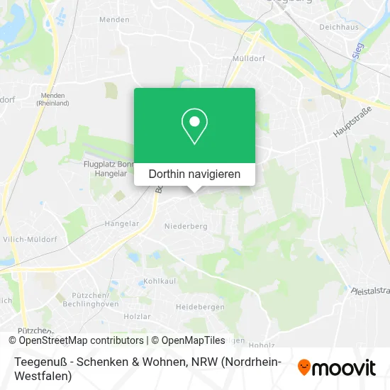 Teegenuß - Schenken & Wohnen Karte