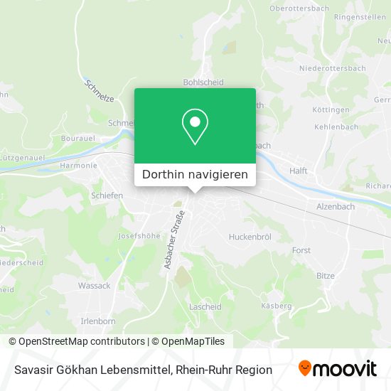 Savasir Gökhan Lebensmittel Karte