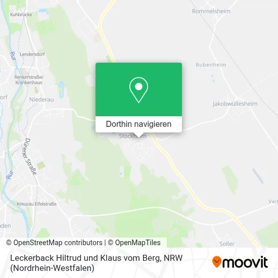 Leckerback Hiltrud und Klaus vom Berg Karte