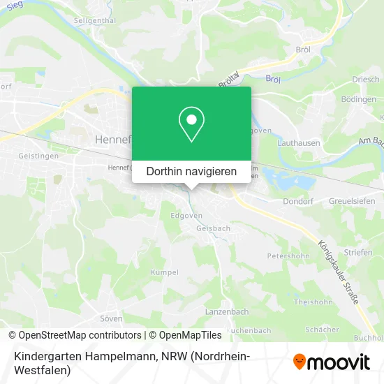 Kindergarten Hampelmann Karte