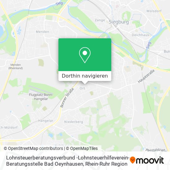 Lohnsteuerberatungsverbund -Lohnsteuerhilfeverein- Beratungsstelle Bad Oeynhausen Karte