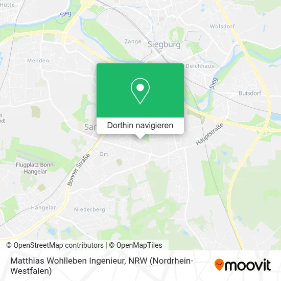 Matthias Wohlleben Ingenieur Karte