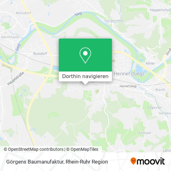 Görgens Baumanufaktur Karte