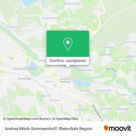 Andrea Mück-Sommershoff Karte