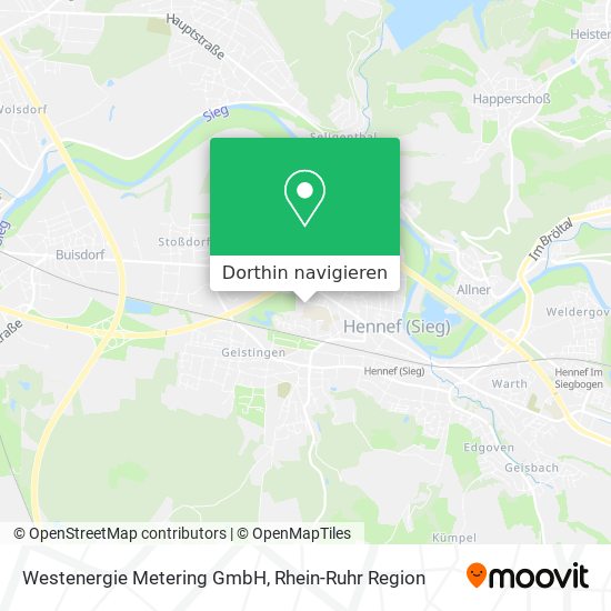Westenergie Metering GmbH Karte