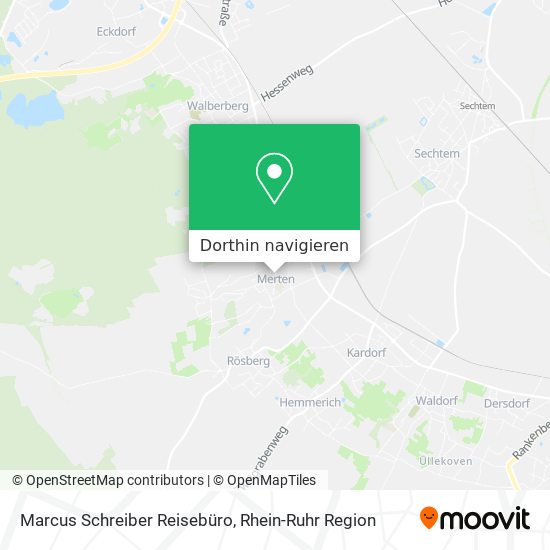Marcus Schreiber Reisebüro Karte