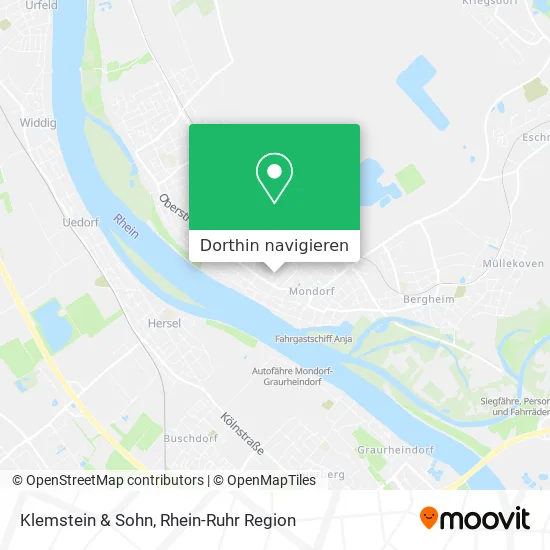 Klemstein & Sohn Karte