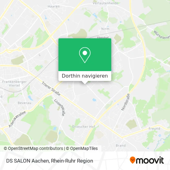 DS SALON Aachen Karte