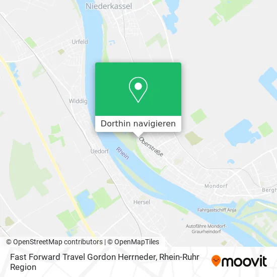 Fast Forward Travel Gordon Herrneder Karte