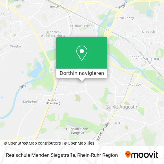 Realschule Menden Siegstraße Karte