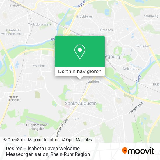 Desiree Elisabeth Laven Welcome Messeorganisation Karte