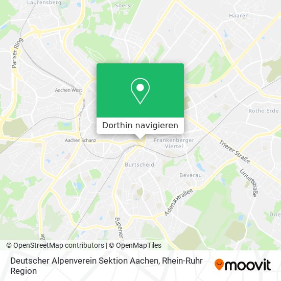 Deutscher Alpenverein Sektion Aachen Karte