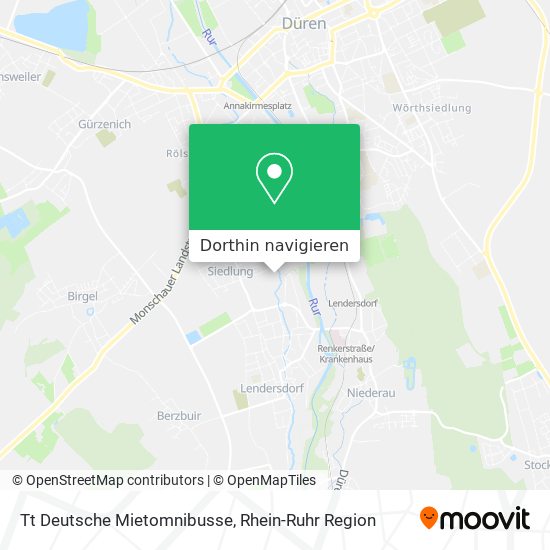 Tt Deutsche Mietomnibusse Karte