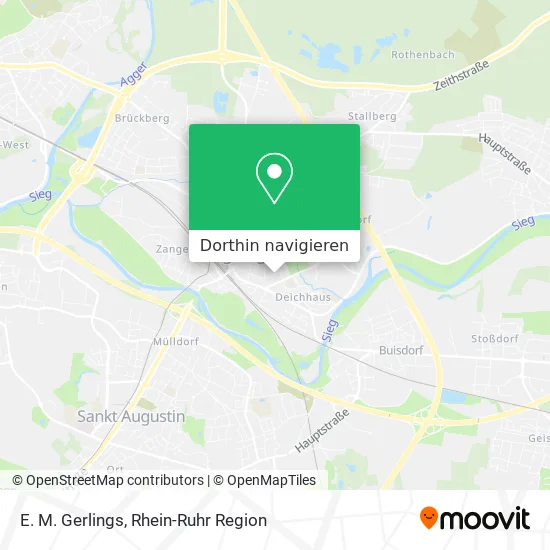 E. M. Gerlings Karte