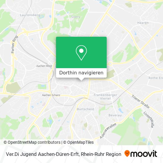 Ver.Di Jugend Aachen-Düren-Erft Karte