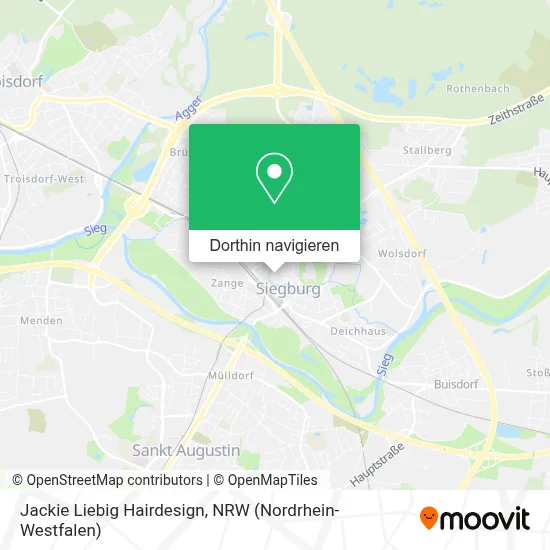 Jackie Liebig Hairdesign Karte