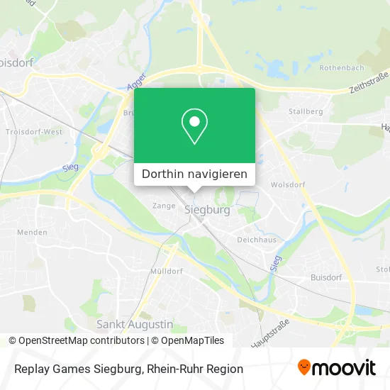 Replay Games Siegburg Karte