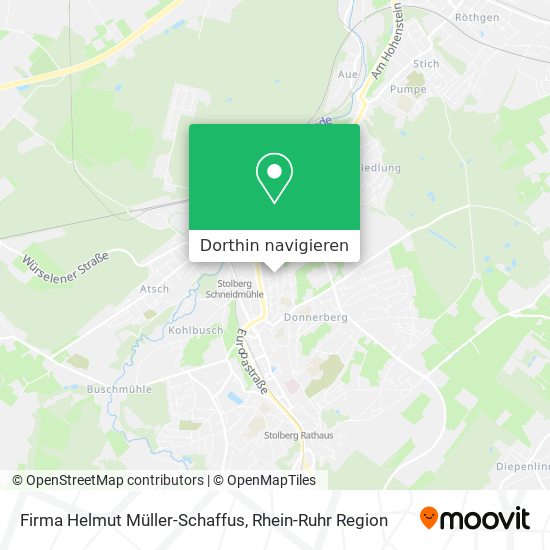 Firma Helmut Müller-Schaffus Karte
