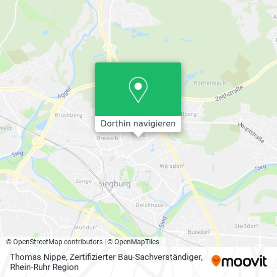 Thomas Nippe, Zertifizierter Bau-Sachverständiger Karte