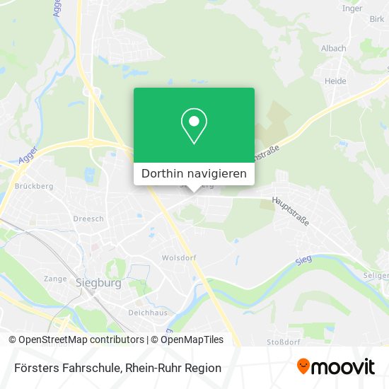 Försters Fahrschule Karte