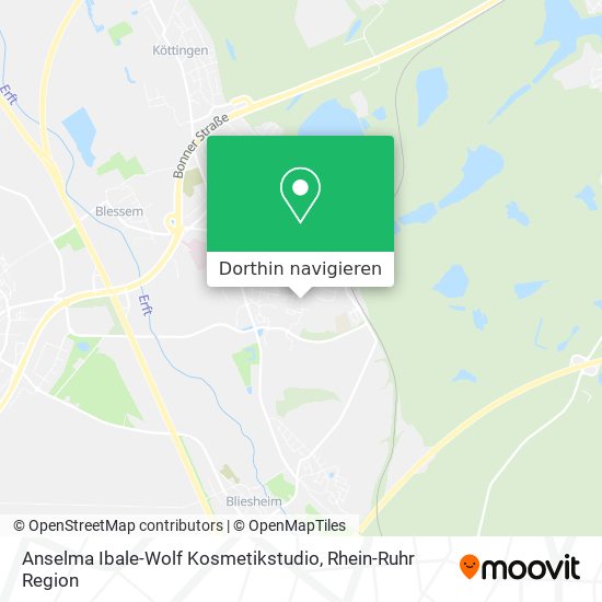 Anselma Ibale-Wolf Kosmetikstudio Karte