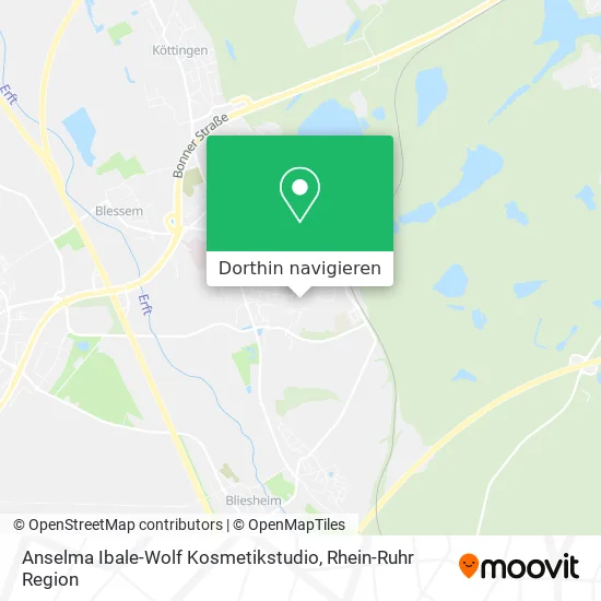 Anselma Ibale-Wolf Kosmetikstudio Karte