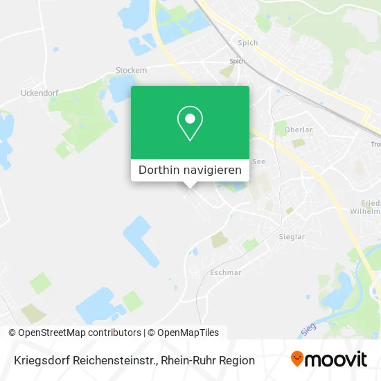 Kriegsdorf Reichensteinstr. Karte