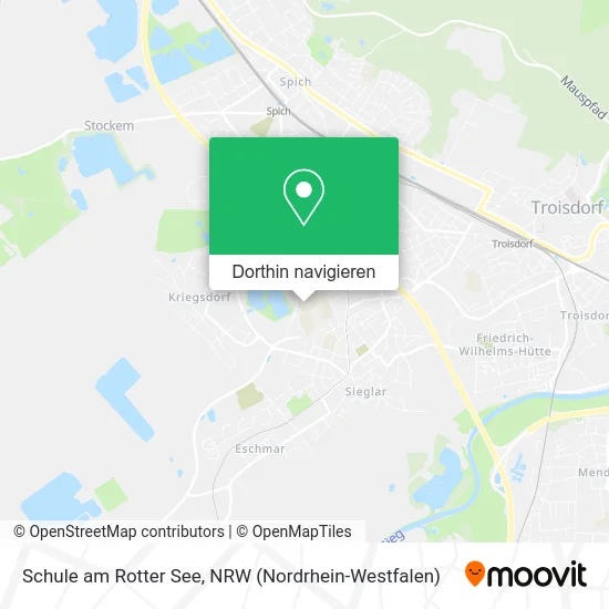 Schule am Rotter See Karte