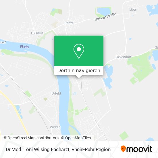 Dr.Med. Toni Wilsing Facharzt Karte