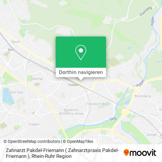 Zahnarzt Pakdel-Friemann ( Zahnarztpraxis Pakdel-Friemann ) Karte