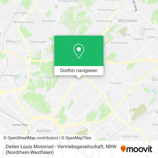 Detlev Louis Motorrad - Vertriebsgesellschaft Karte