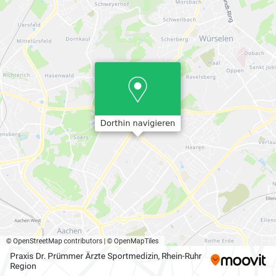 Praxis Dr. Prümmer Ärzte Sportmedizin Karte
