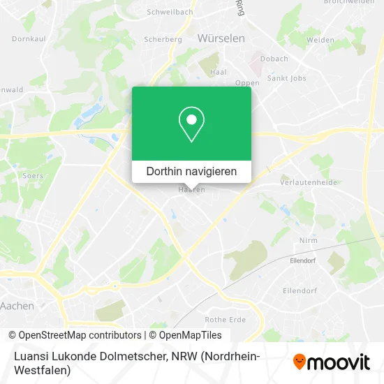 Luansi Lukonde Dolmetscher Karte