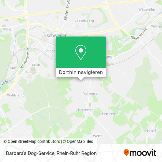 Barbara's Dog-Service Karte