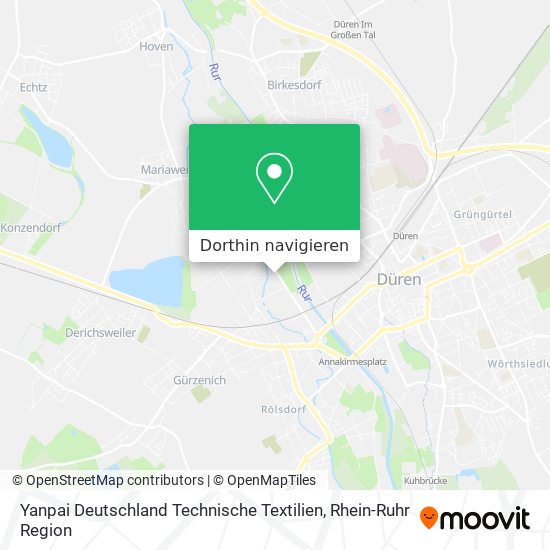 Yanpai Deutschland Technische Textilien Karte