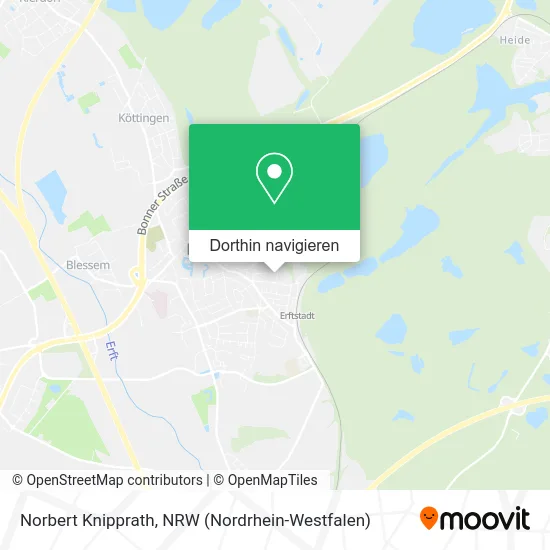 Norbert Knipprath Karte