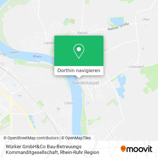 Würker GmbH&Co Bau-Betreuungs Kommanditgesellschaft Karte