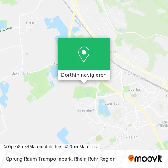 Sprung Raum Trampolinpark Karte