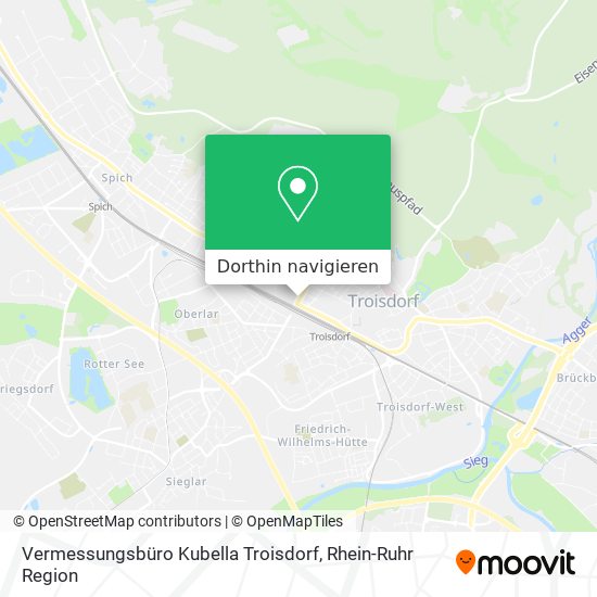 Vermessungsbüro Kubella Troisdorf Karte