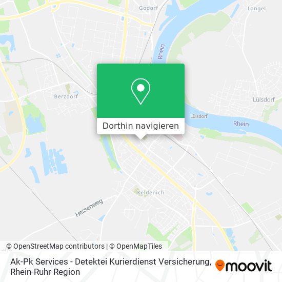 Ak-Pk Services - Detektei Kurierdienst Versicherung Karte