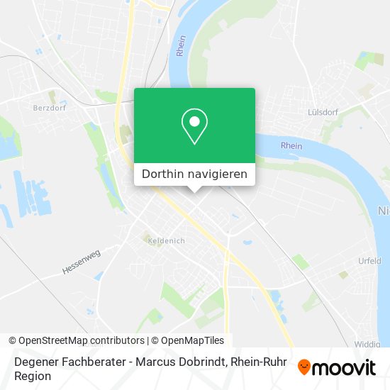 Degener Fachberater - Marcus Dobrindt Karte