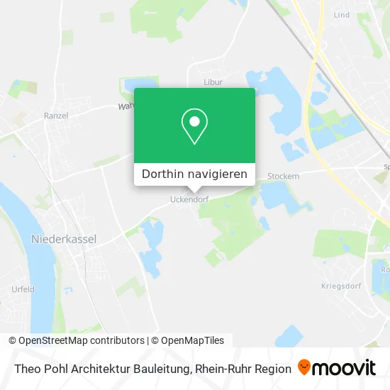 Theo Pohl Architektur Bauleitung Karte