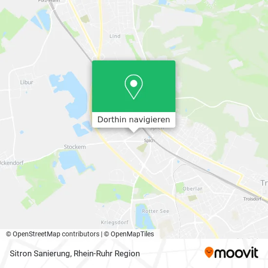 Sitron Sanierung Karte