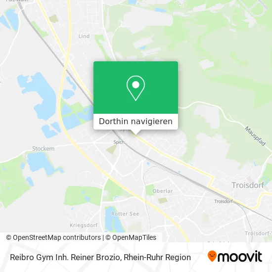 Reibro Gym Inh. Reiner Brozio Karte