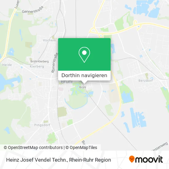 Heinz Josef Vendel Techn. Karte