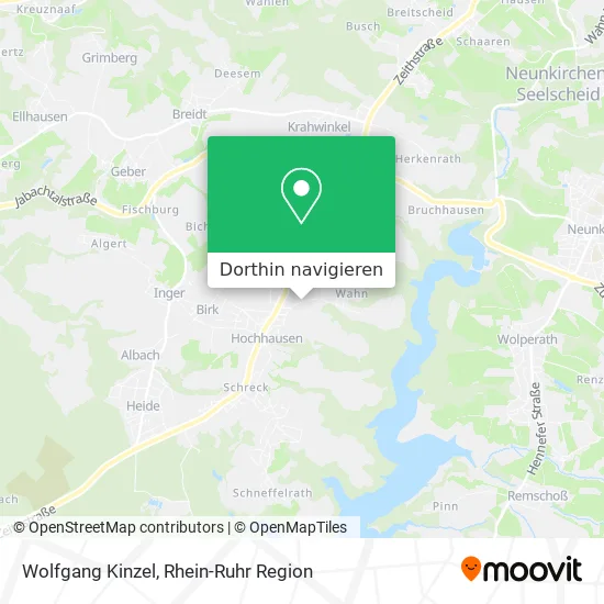 Wolfgang Kinzel Karte